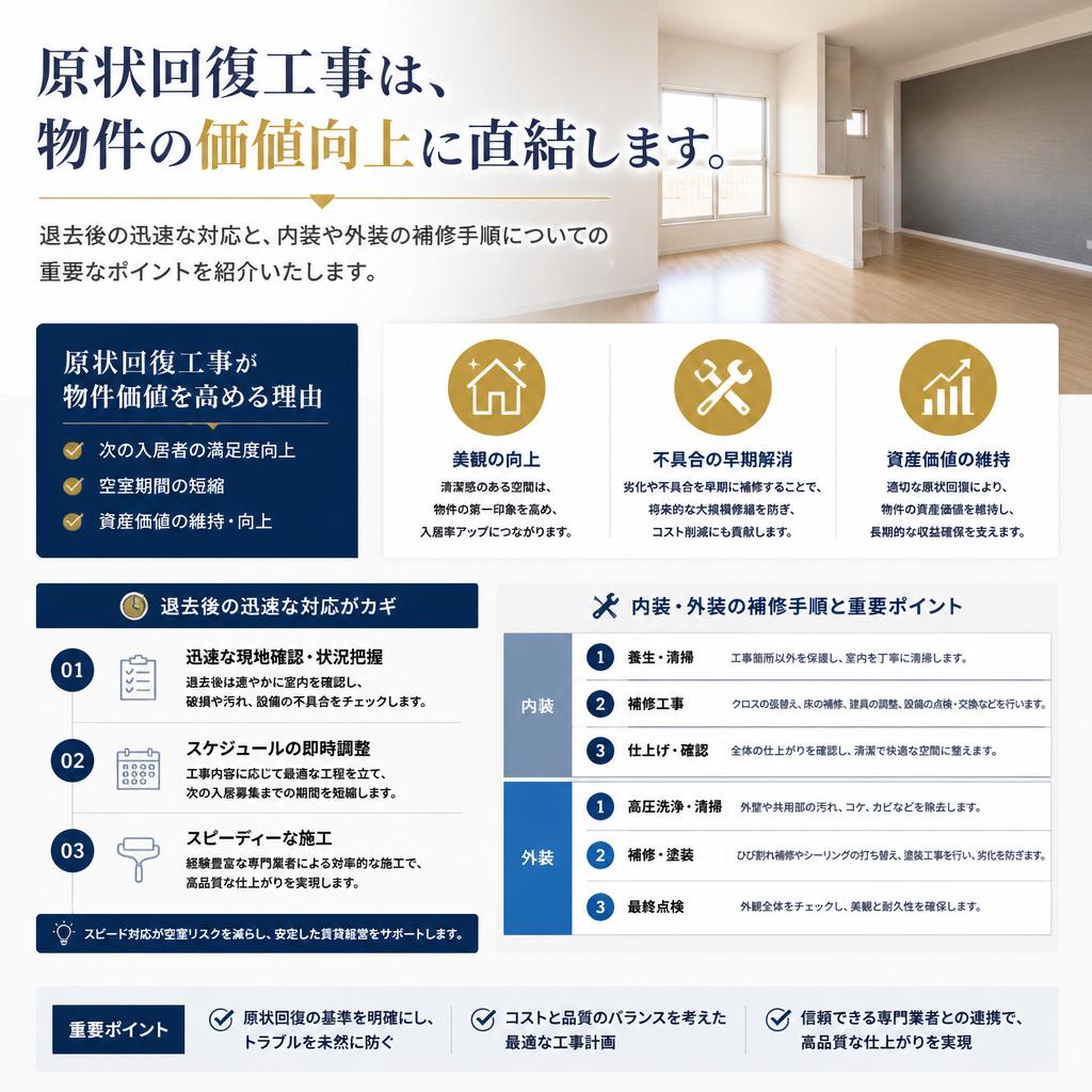 5. 原状回復工事の手順