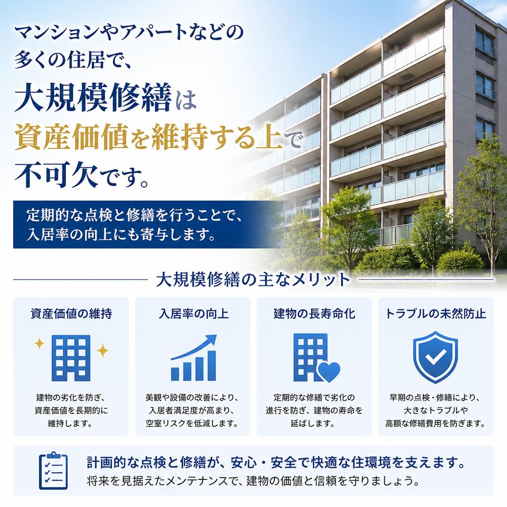 大規模修繕の必要性